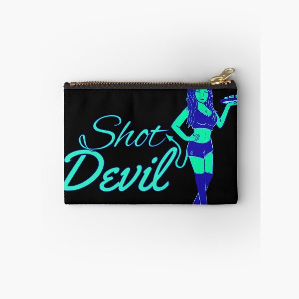 Item preview, Shot devil (blue) designed and sold by ConfuzRandomly.