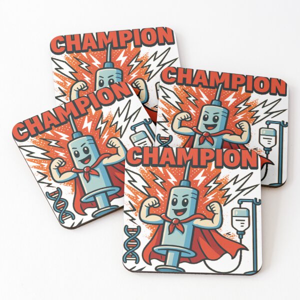 Item preview, Chemo Champion Super Syringe Hero designed and sold by kylester141.
