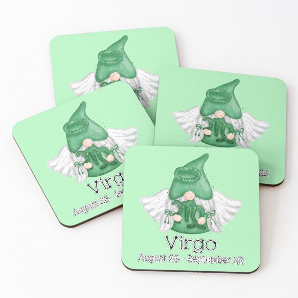 Item preview, Virgo Zodiac Gnome Angel Cute Astrology Sign Design designed and sold by SandyMDesigns.