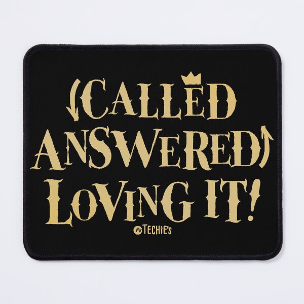 Item preview, Called Answered Loving It – Church Tech and Worship Team Design designed and sold by MrTechies.