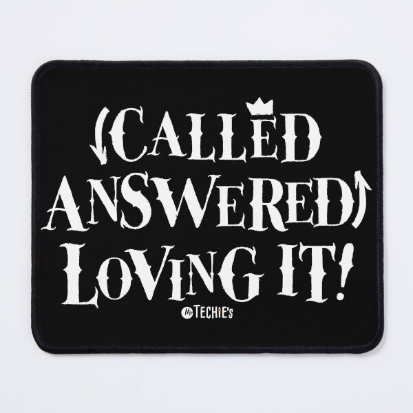 Item preview, Called Answered Loving It – Church Tech and Worship Team Design designed and sold by MrTechies.