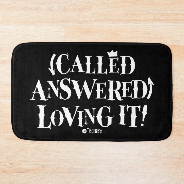 Item preview, Called Answered Loving It – Church Tech and Worship Team Design designed and sold by MrTechies.