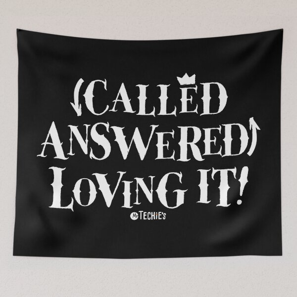 Item preview, Called Answered Loving It – Church Tech and Worship Team Design designed and sold by MrTechies.