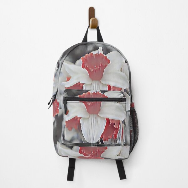 Item preview, 1 Radiant Daffodil Bloom ? | Red-Centered Flower Art for Nature Lovers designed and sold by POETTICA.