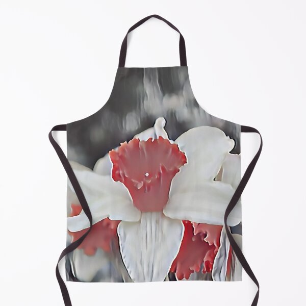 Item preview, 1 Radiant Daffodil Bloom ? | Red-Centered Flower Art for Nature Lovers designed and sold by POETTICA.