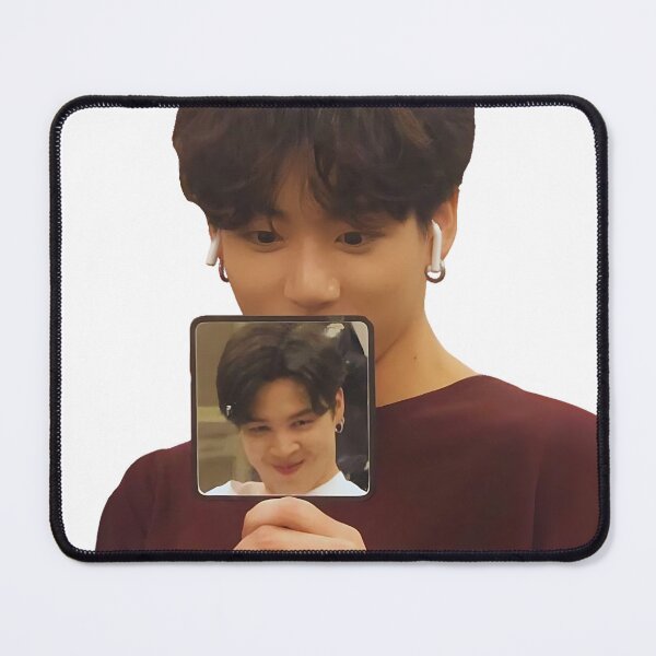 Item preview, Jungkook holding Jimin funny face, BTS Meme designed and sold by CottageCheezie.