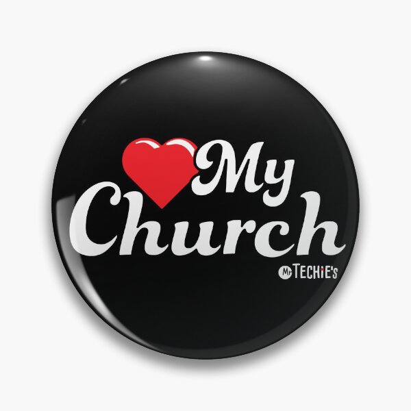 Item preview, Love My Church – Bold Worship Life Design for Church Crew and Volunteers designed and sold by MrTechies.