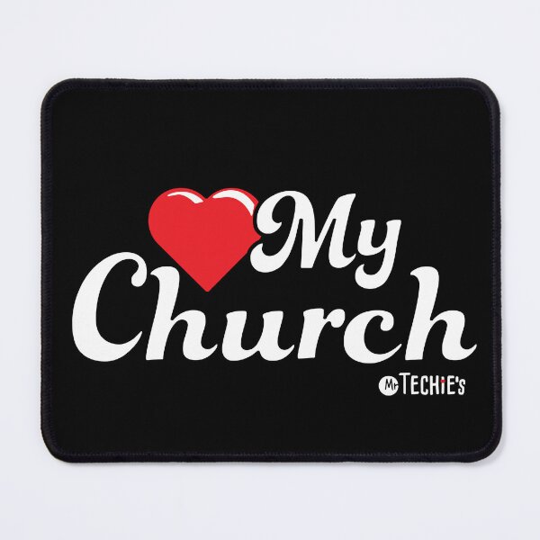 Item preview, Love My Church – Bold Worship Life Design for Church Crew and Volunteers designed and sold by MrTechies.
