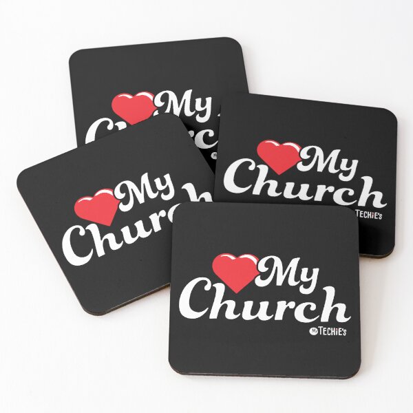 Item preview, Love My Church – Bold Worship Life Design for Church Crew and Volunteers designed and sold by MrTechies.