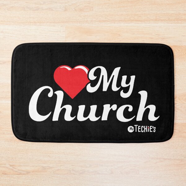 Item preview, Love My Church – Bold Worship Life Design for Church Crew and Volunteers designed and sold by MrTechies.
