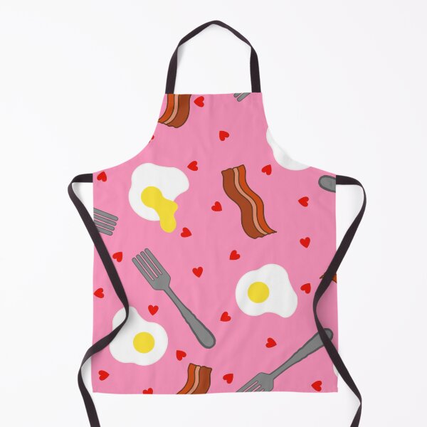 Item preview, Eggs Bacon Fork Hearts Breakfast designed and sold by MBeesShop.
