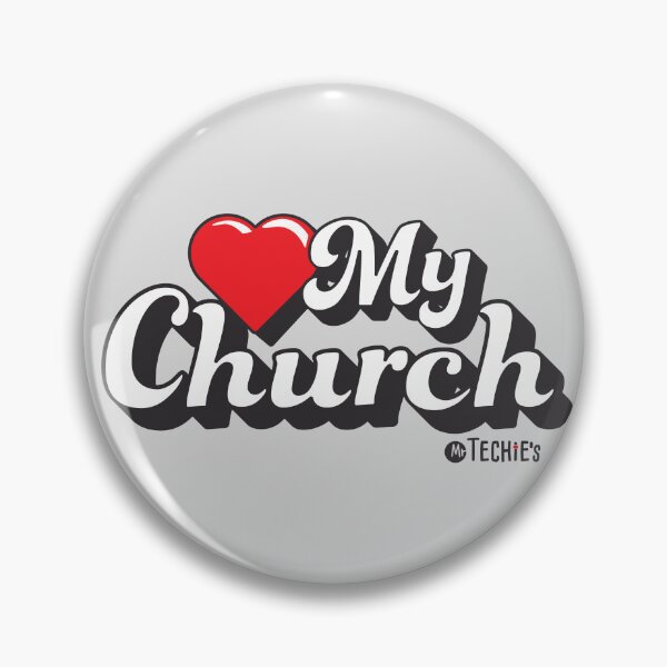 Item preview, Love My Church – Bold Worship Life Design for Church Crew and Volunteers designed and sold by MrTechies.