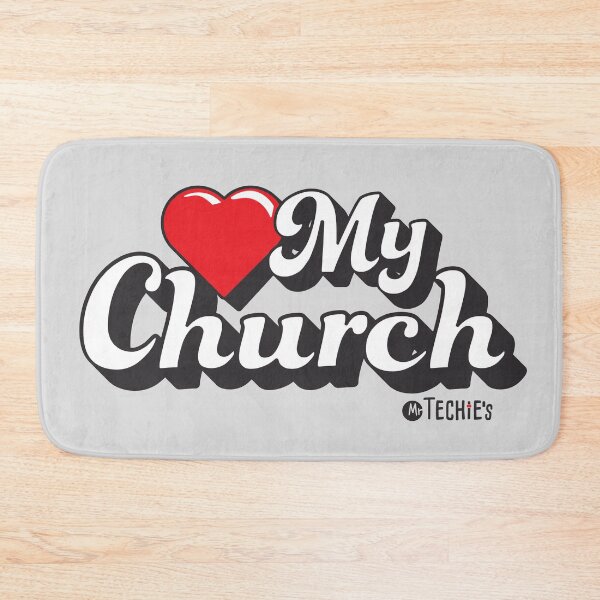 Item preview, Love My Church – Bold Worship Life Design for Church Crew and Volunteers designed and sold by MrTechies.