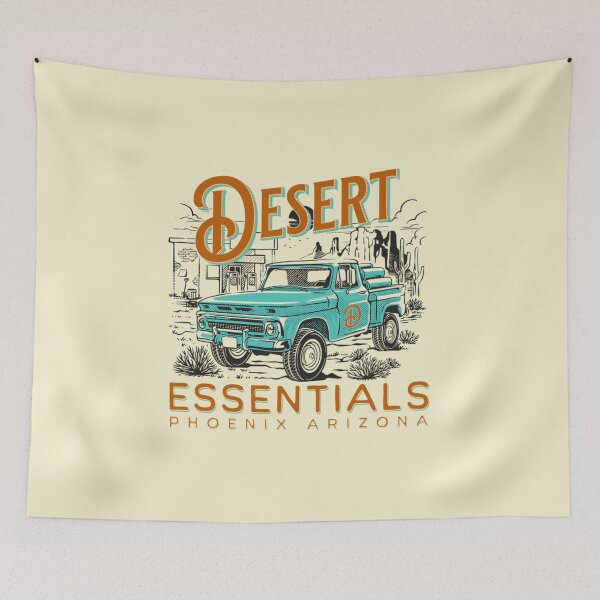 Item preview, Desert Essentials Arizona Vintage Design T-Shirt designed and sold by Toon Studio.