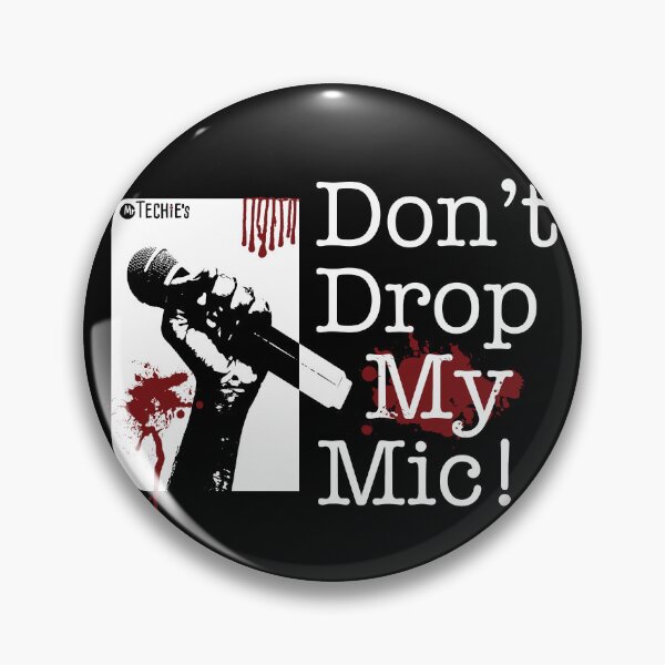 Item preview, Don’t Drop My Mic – Worship Tech and Audio Crew Graphic designed and sold by MrTechies.