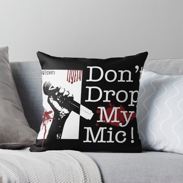 Item preview, Don’t Drop My Mic – Worship Tech and Audio Crew Graphic designed and sold by MrTechies.