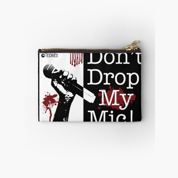 Item preview, Don’t Drop My Mic – Worship Tech and Audio Crew Graphic designed and sold by MrTechies.