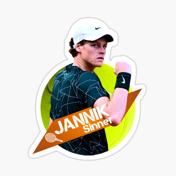 Aperçu de l'œuvre Jannik Sinner – Étoile montante du tennis créée et vendue par koreaInPrint.