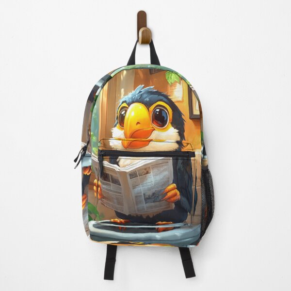 Item preview, Toilet Wildlife Chronicles Toucan Comical Reader Bright Beak Jungle Humor Morning Cartoon Scene designed and sold by mildaclairmo.