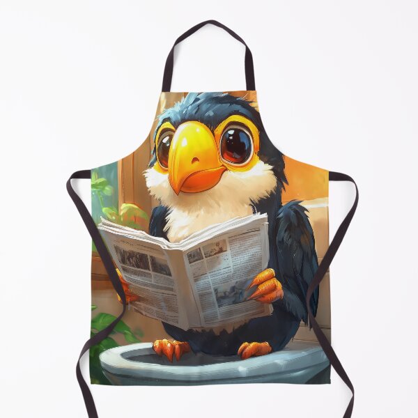 Item preview, Toilet Wildlife Chronicles Toucan Comical Reader Bright Beak Jungle Humor Morning Cartoon Scene designed and sold by mildaclairmo.
