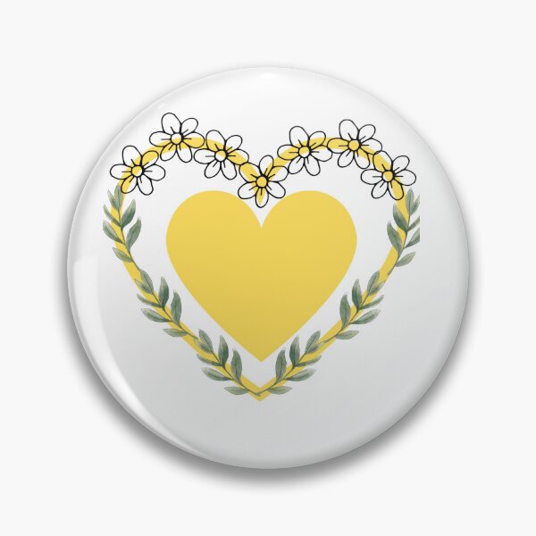 Item preview, Lovely yellow heart design  designed and sold by neena786.