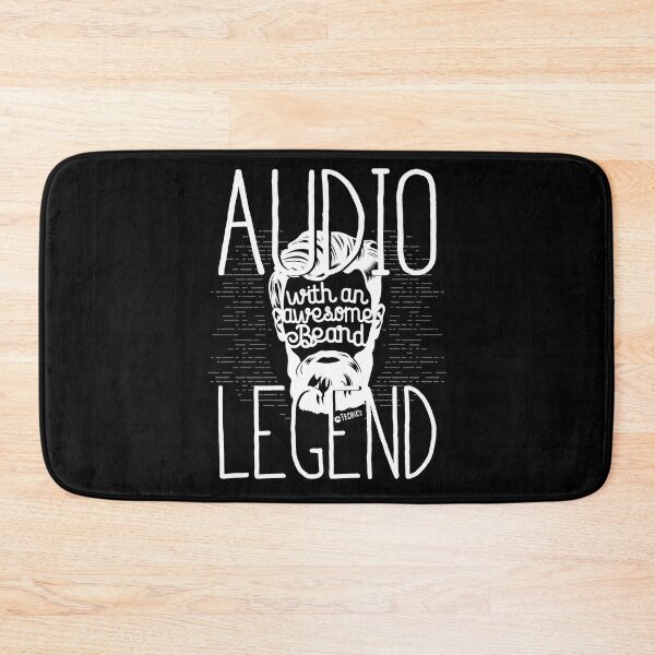 Item preview, Audio Legend with an Awesome Beard – Pro Sound Tech Graphic designed and sold by MrTechies.