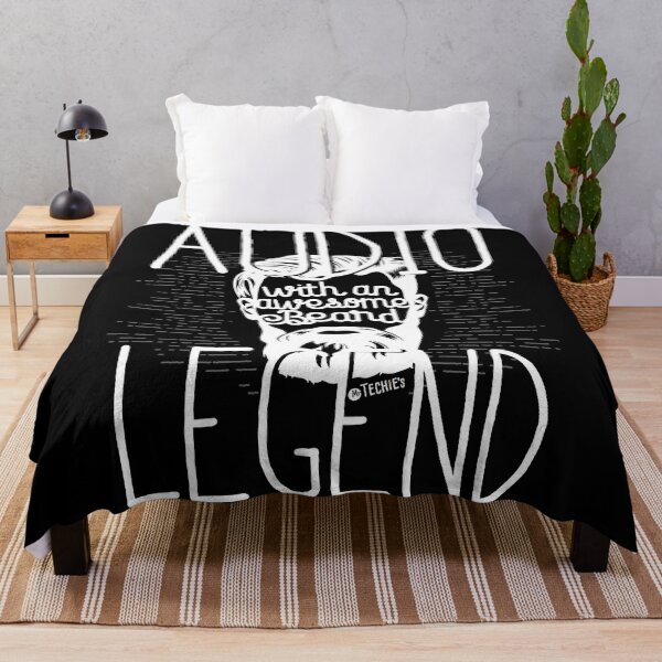 Item preview, Audio Legend with an Awesome Beard – Pro Sound Tech Graphic designed and sold by MrTechies.