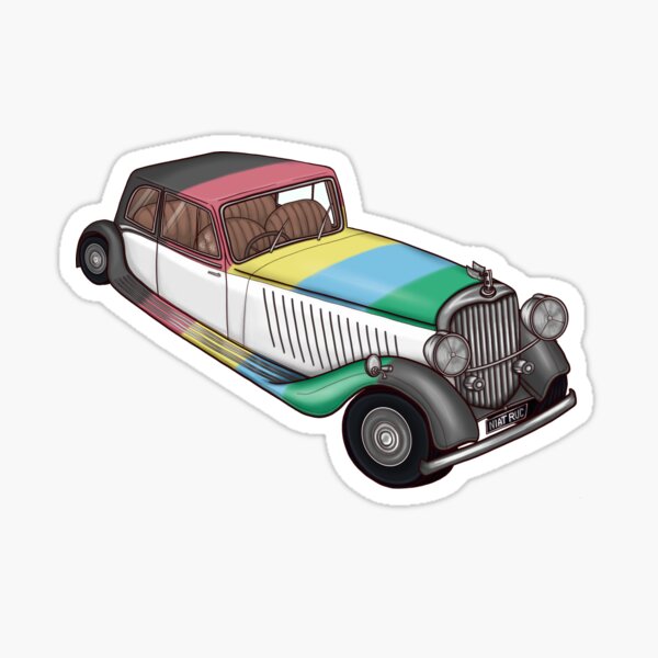 Item preview, Vintage car - Disability designed and sold by kataomi.