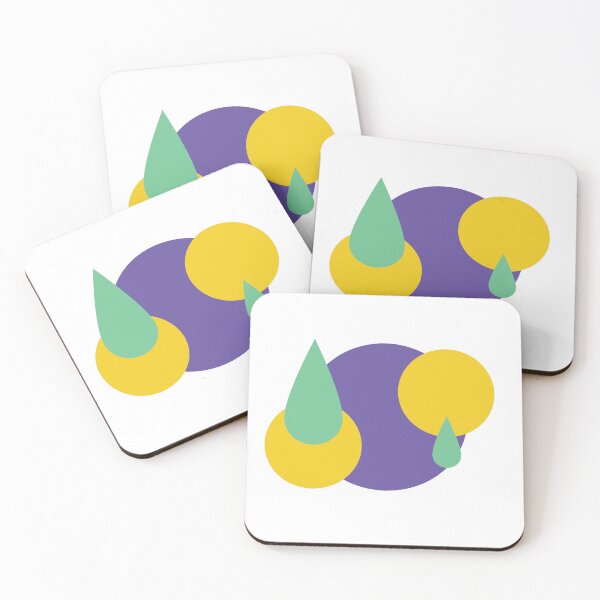 Item preview, Toned Down DewDrop Pop Shape designed and sold by NatNessie.
