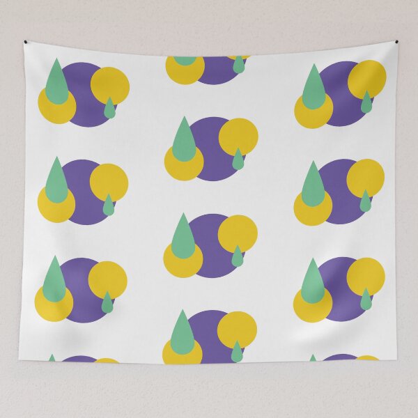 Item preview, Toned Down DewDrop Pop Shape designed and sold by NatNessie.
