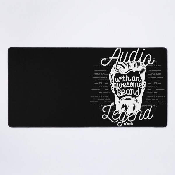 Item preview, Audio Legend with an Awesome Beard – Pro Sound Tech Graphic designed and sold by MrTechies.