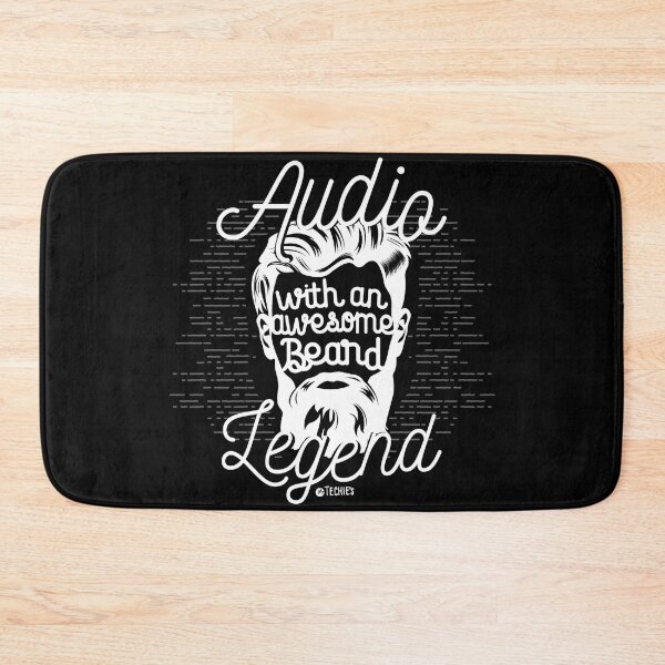 Item preview, Audio Legend with an Awesome Beard – Pro Sound Tech Graphic designed and sold by MrTechies.