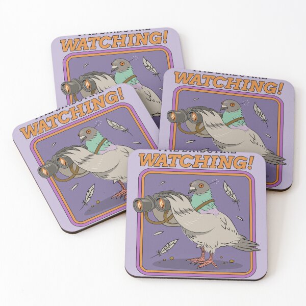 Item preview, The Birds are Watching designed and sold by StickThisOnIt.