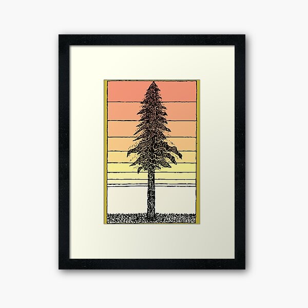 Item preview, coastal-redwood-sunset designed and sold by Wundörlund.