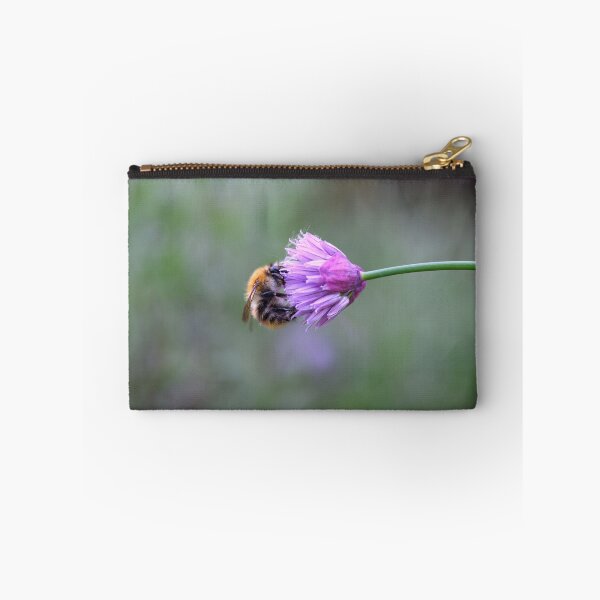 Item preview, Bee on a Chive Flower designed and sold by SJB8Art.