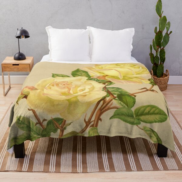 Item preview, Vintage Two Tea Roses Illustration designed and sold by Bruiserstang.