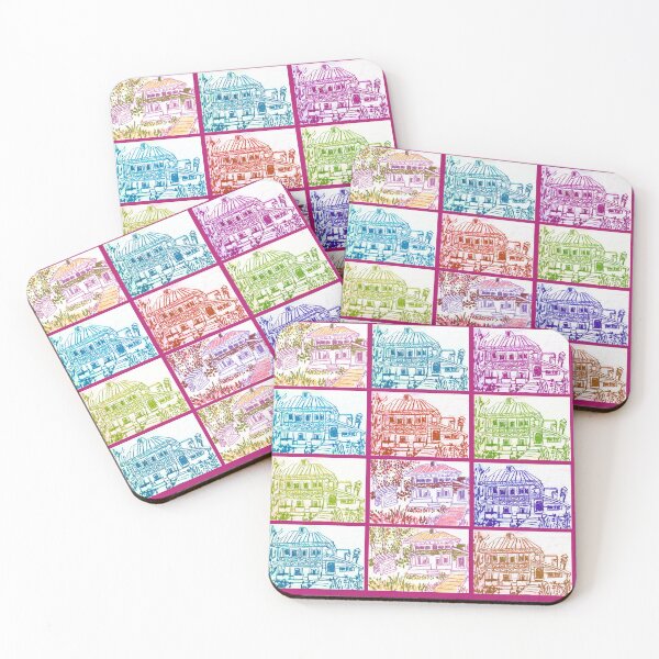 Item preview, colorful villas designed and sold by Sepideh-Slm.