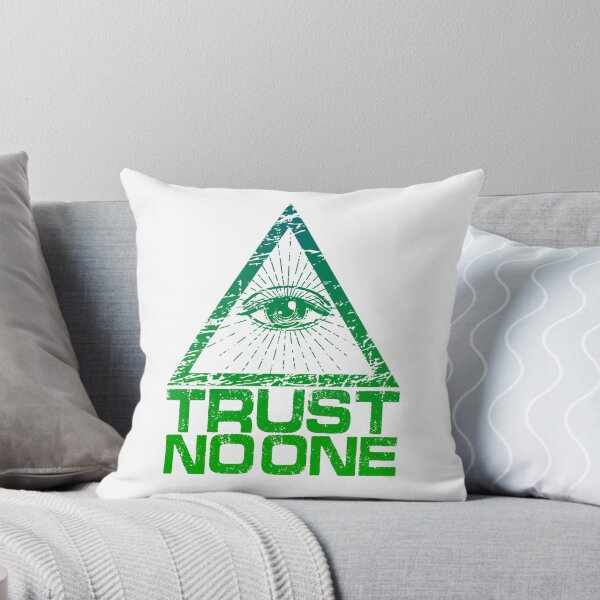 Item preview, Trust No One Illuminati (green) designed and sold by ElChadino's.