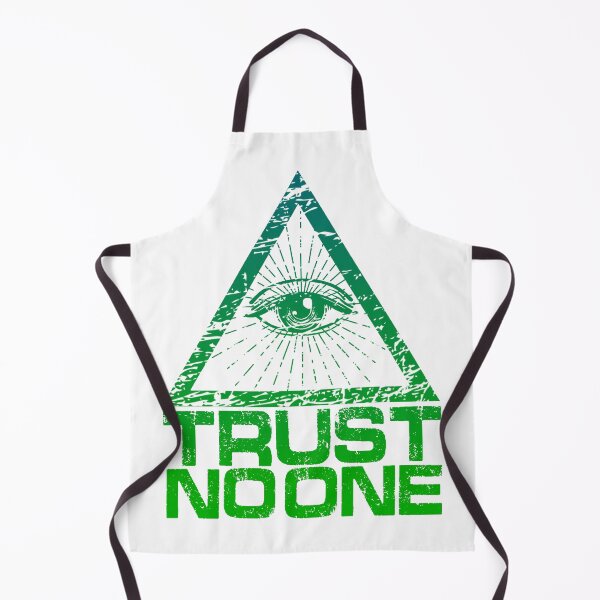 Item preview, Trust No One Illuminati (green) designed and sold by ElChadino's.