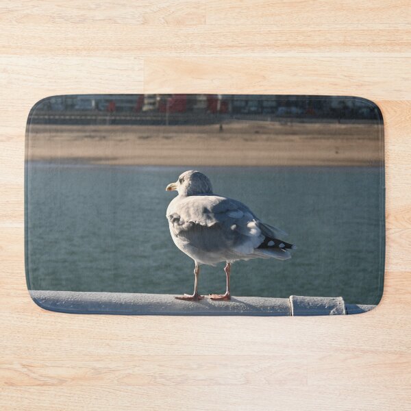 Item preview, Seagull looking at Ostend Beach designed and sold by SJB8Art.