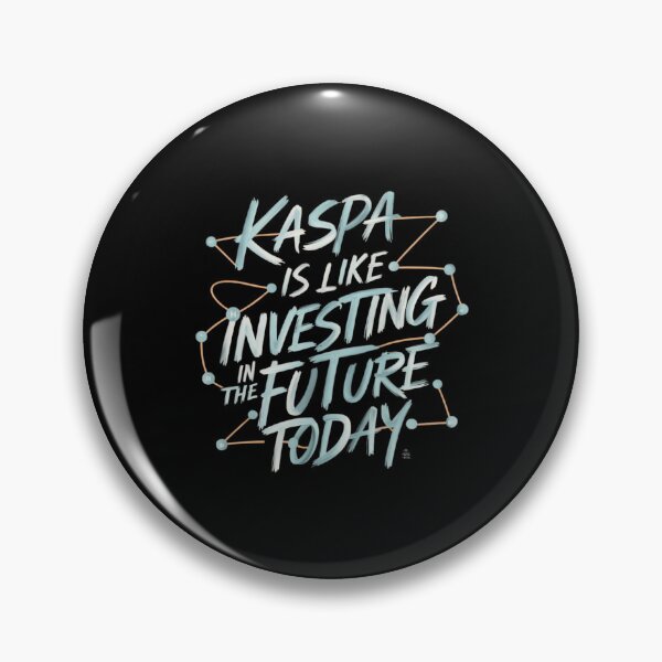 Item preview, Kaspa Blockchain Power Design designed and sold by RadDeck.
