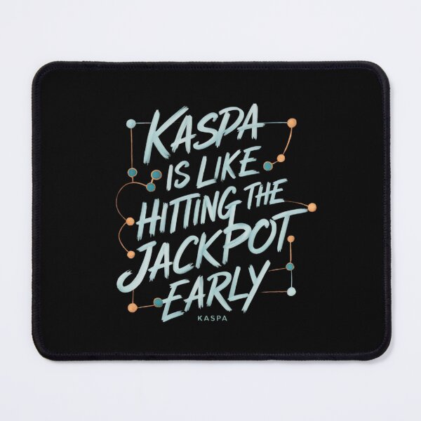 Item preview, Kaspa The Fastest Blockchain Poster designed and sold by RadDeck.