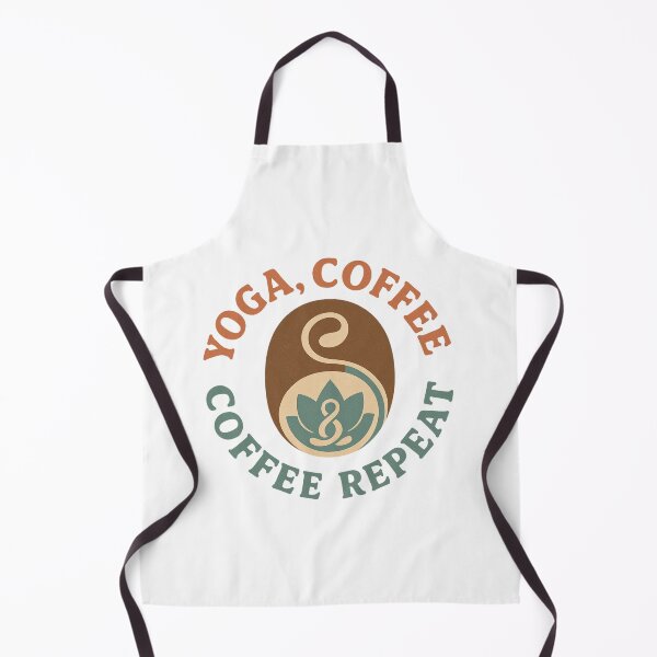Item preview, Yoga, Coffee, Repeat Design designed and sold by Merchbes.