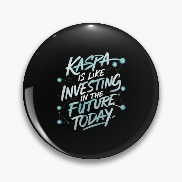 Item preview, Retro Kaspa Coin Vibes designed and sold by RadDeck.