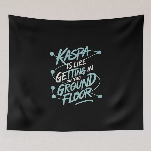 Item preview, Kaspa Rocket to the Moon Design designed and sold by RadDeck.