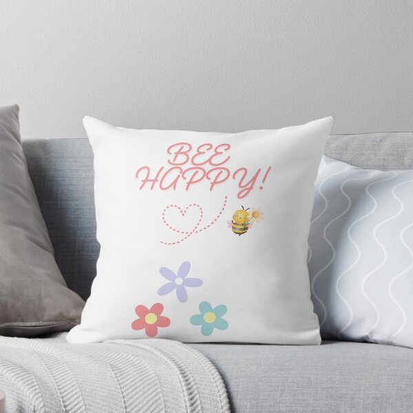 Artikelvorschau, Bee Happy Tasse | Süßes Bienen- & Blumendesign entworfen und verkauft von Elifeupgrade.