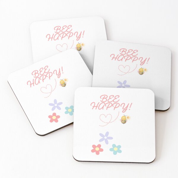 Item preview, Bee Happy Mug | Cute Bee & Flower Design designed and sold by Elifeupgrade.