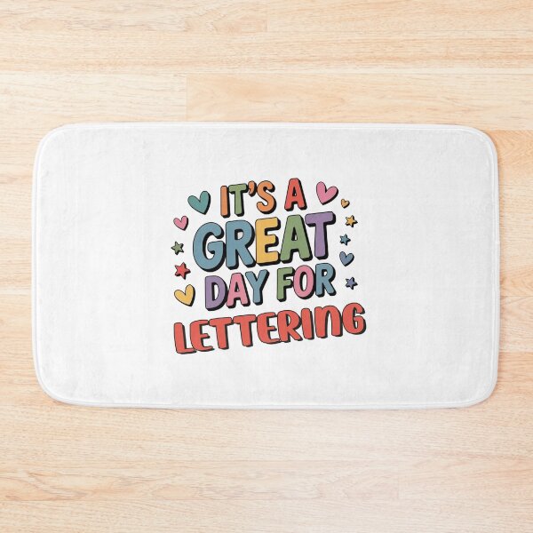 Item preview, It's a Great Day for Lettering - Funny Lettering Lover designed and sold by Watsonarts.