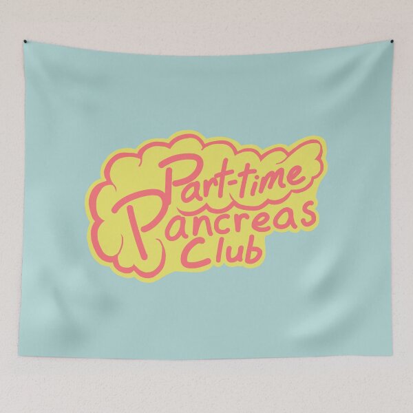 Item preview, Part-time Pancreas Club designed and sold by Tea-and-Books.