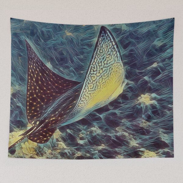 Item preview, Spotted Eagle Ray 2 designed and sold by Scurvy Dawg Design.